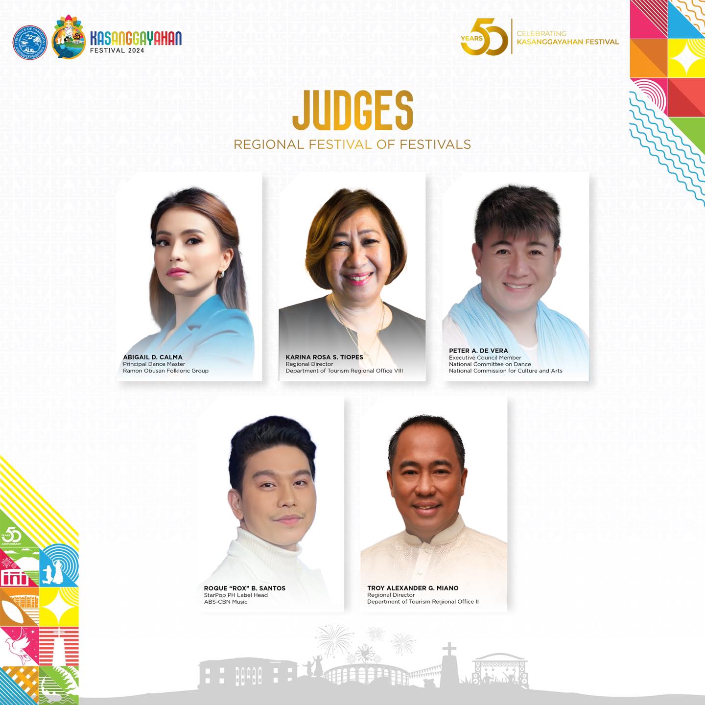 Meet Our Esteemed Panel of Judges for the Regional Festival of Festivals Competition!